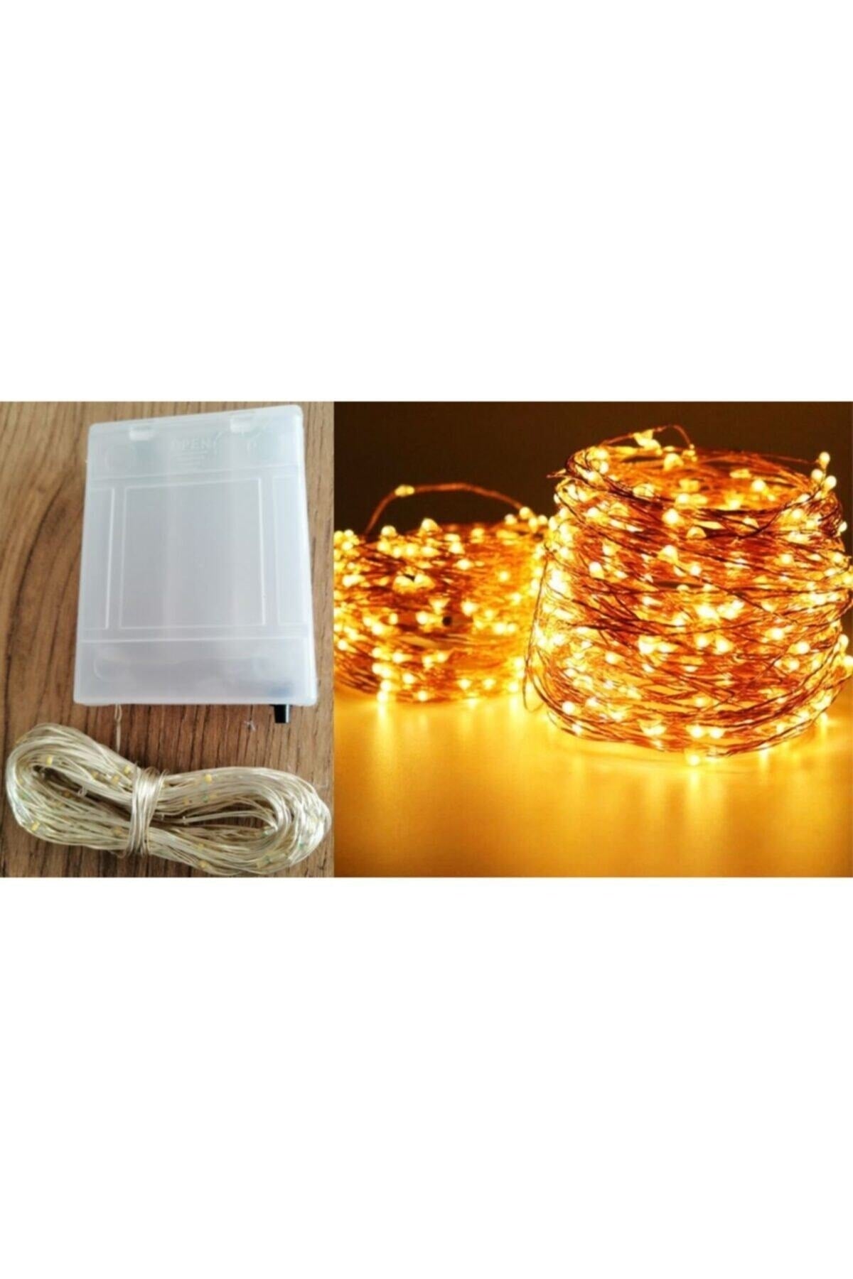 Sl-1042 Dekoratif Peri Led 10 Metre Kumandalı Usb Enerjili 8 Mod Dekor Işık Parti Süsleme Işığı Led