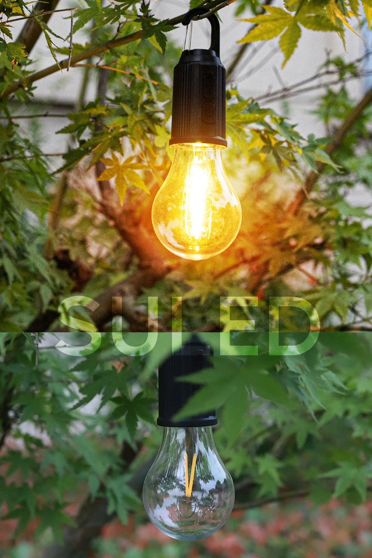 Taşınabilir Solar USB Şarjlı Led Ampül Outdoor Kamp Bahçe Lambası 10W Askılı Kırılmaz Led Işık