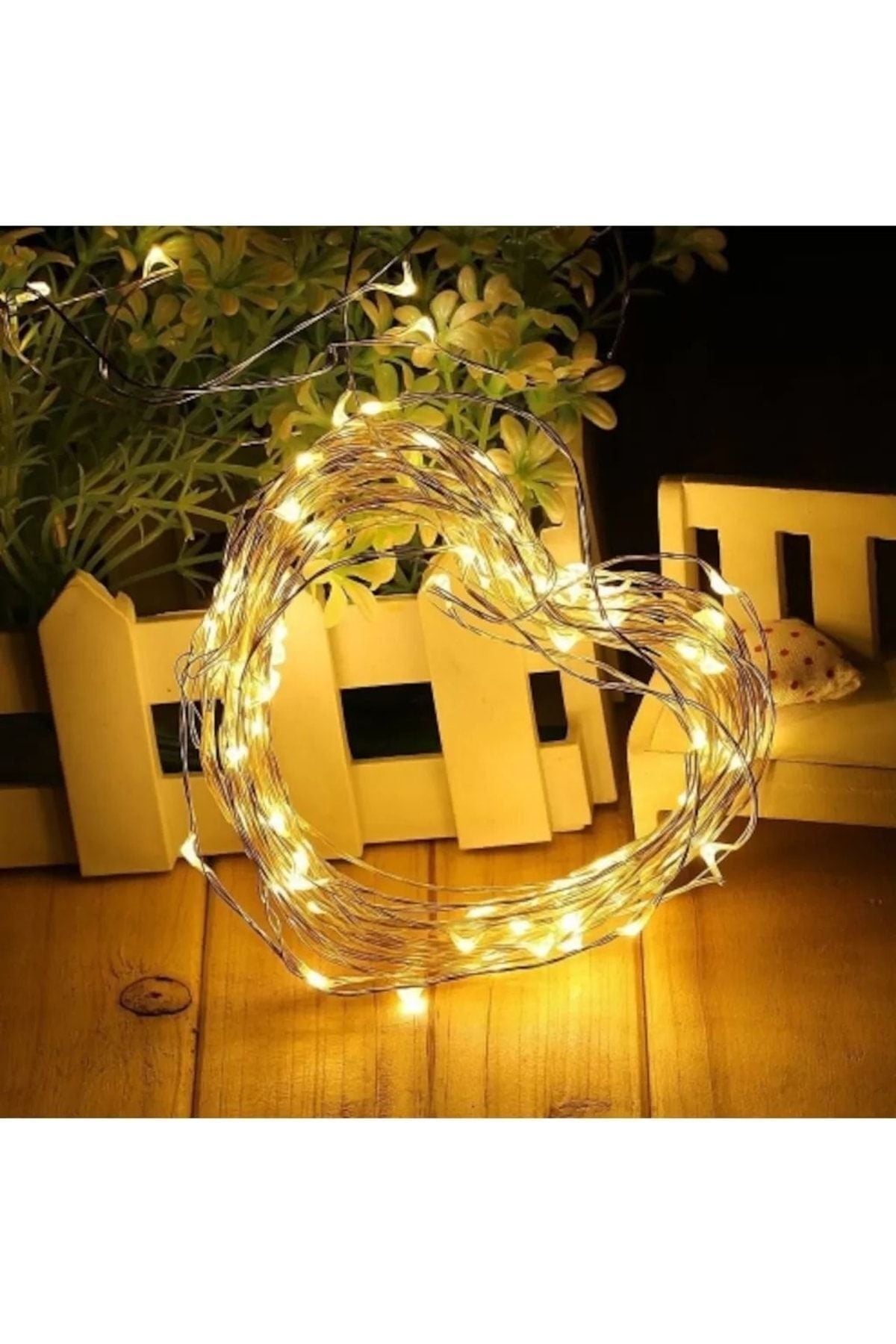 Sl-1057 - Dekoratif Yapay Sarmaşık 2.30mt (105) 3mt Gün Işığı Led