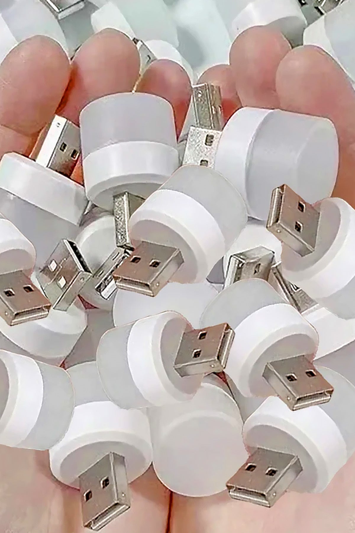 Minilight 6 Adet USB Soft Işık 1W Beyaz Renk Taşınabilir 6'lı Led Işık