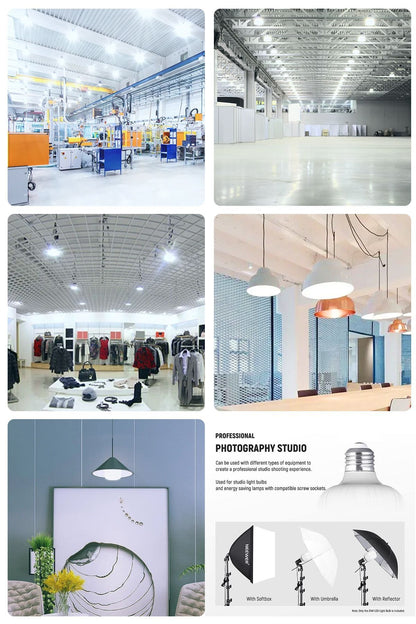 20w Torch Büyük Boy Mega Led Ampül 3 Adet Ultra Parkal Tasarruflu 6500k Beyaz Işık Büyük Ampül E27