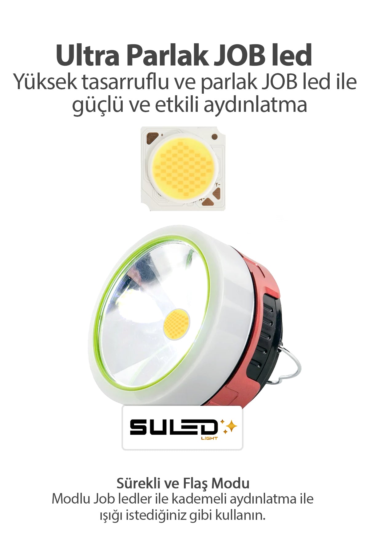 Mini Pro Kamp Lambası ve Fener USB Power Bank Özellikli Solar Panel 4 Mod Flaşlı