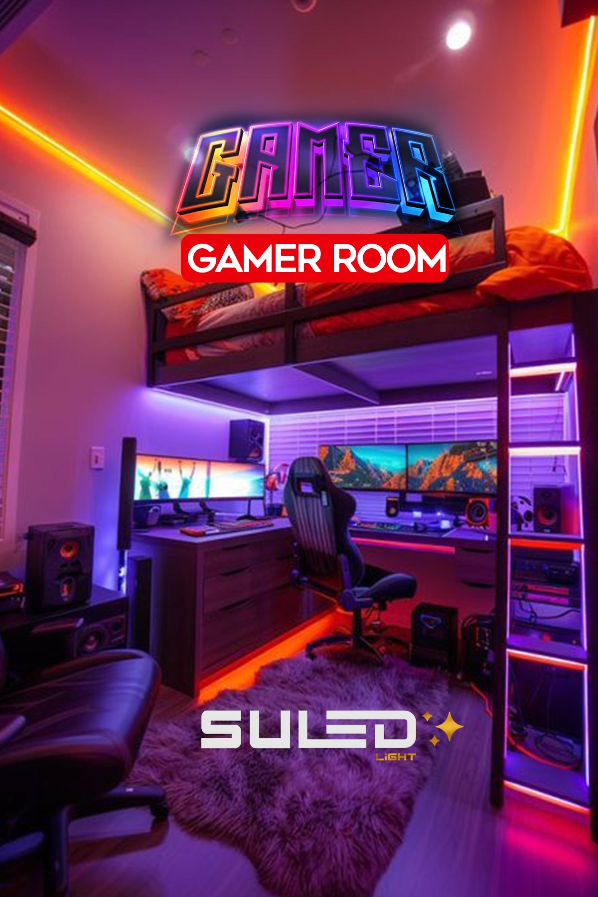 Gamer Led 1 Metre RGB Şerit LED Bluetooth ve Uygulama Kontrollü USB Oyuncu Aydınlatması