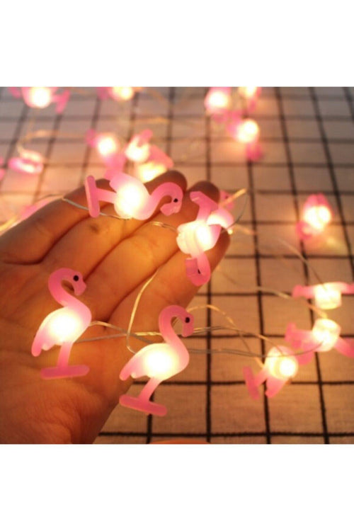 Sl-1065 3 Metre Dekoratif Flamingo Peri Led Zinciri