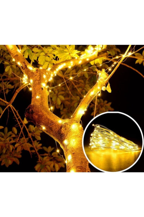 Sl-1042 Dekoratif Peri Led 10 Metre Kumandalı Usb Enerjili 8 Mod Dekor Işık Parti Süsleme Işığı Led
