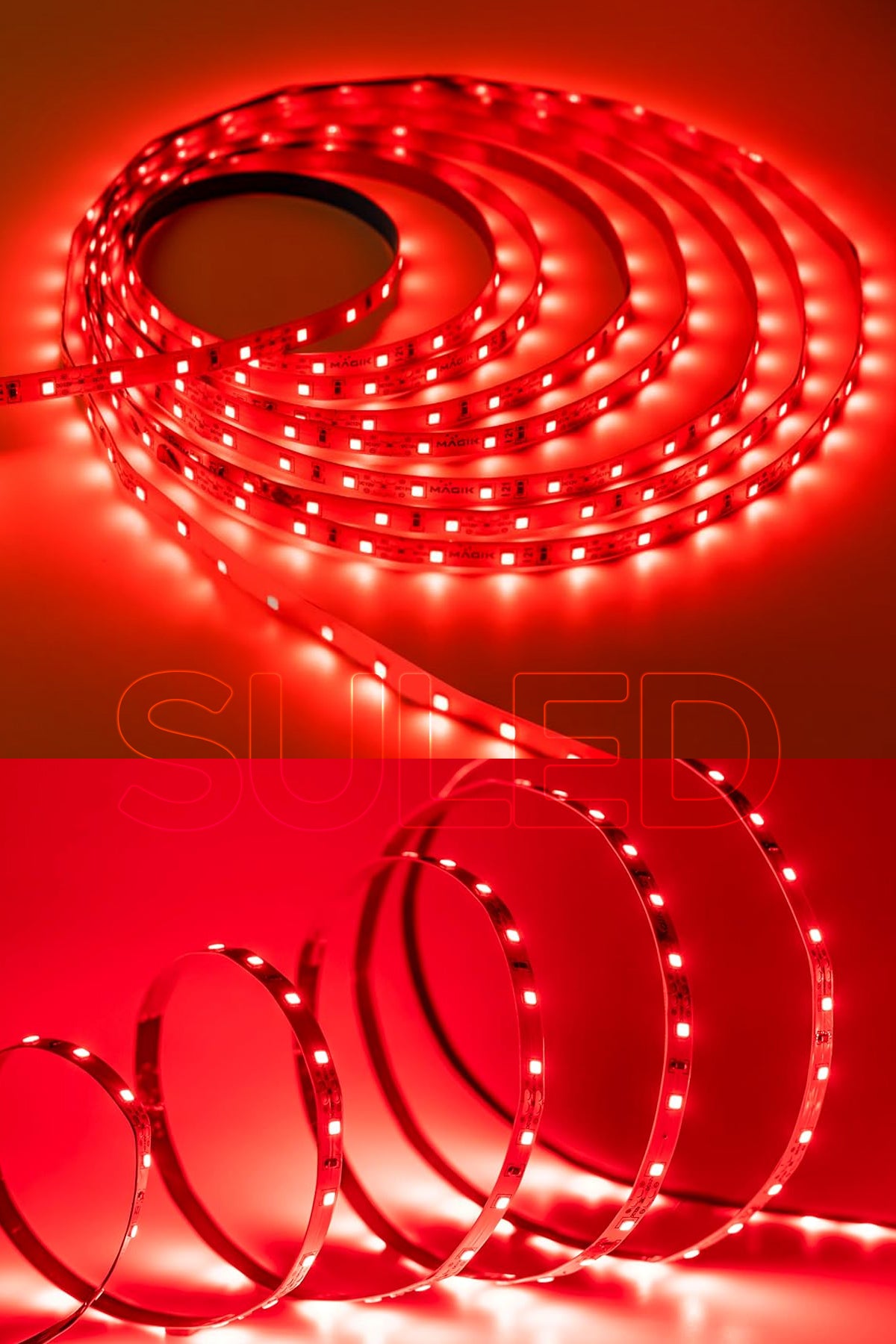 Şerit Led 5 Metre Beyaz Işık 3 Çipli Pro Ambiyans Aydınlatma Mutfak Salon Yatak Odası Led Işık
