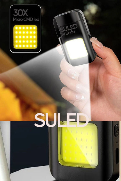Şarjlı Çakmak USB Şarjlı LED Fener M Serisi Kamp Çakmağı COB Led CE Rüzgardan Etkilenmez