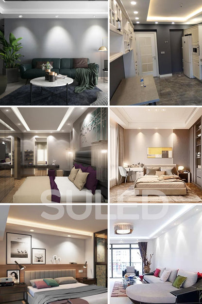 9w Spot Led Lamba Gömme Spot Işık 810lm Beyaz Işık Tasarruflu Tavan Dolap Ev & Iş Yeri