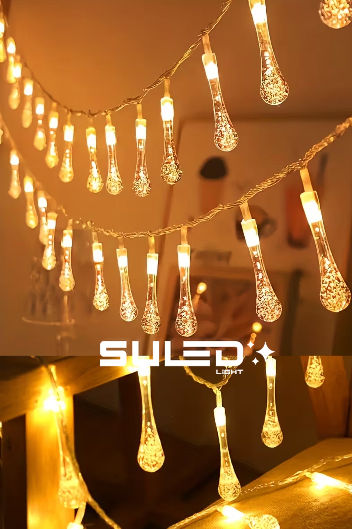5 Metre 20 Led Işık 220V Fişli Gün Işığı Dekoratif Ortam Süsleme Işığı İç Dış Mekan Uzatılabilir