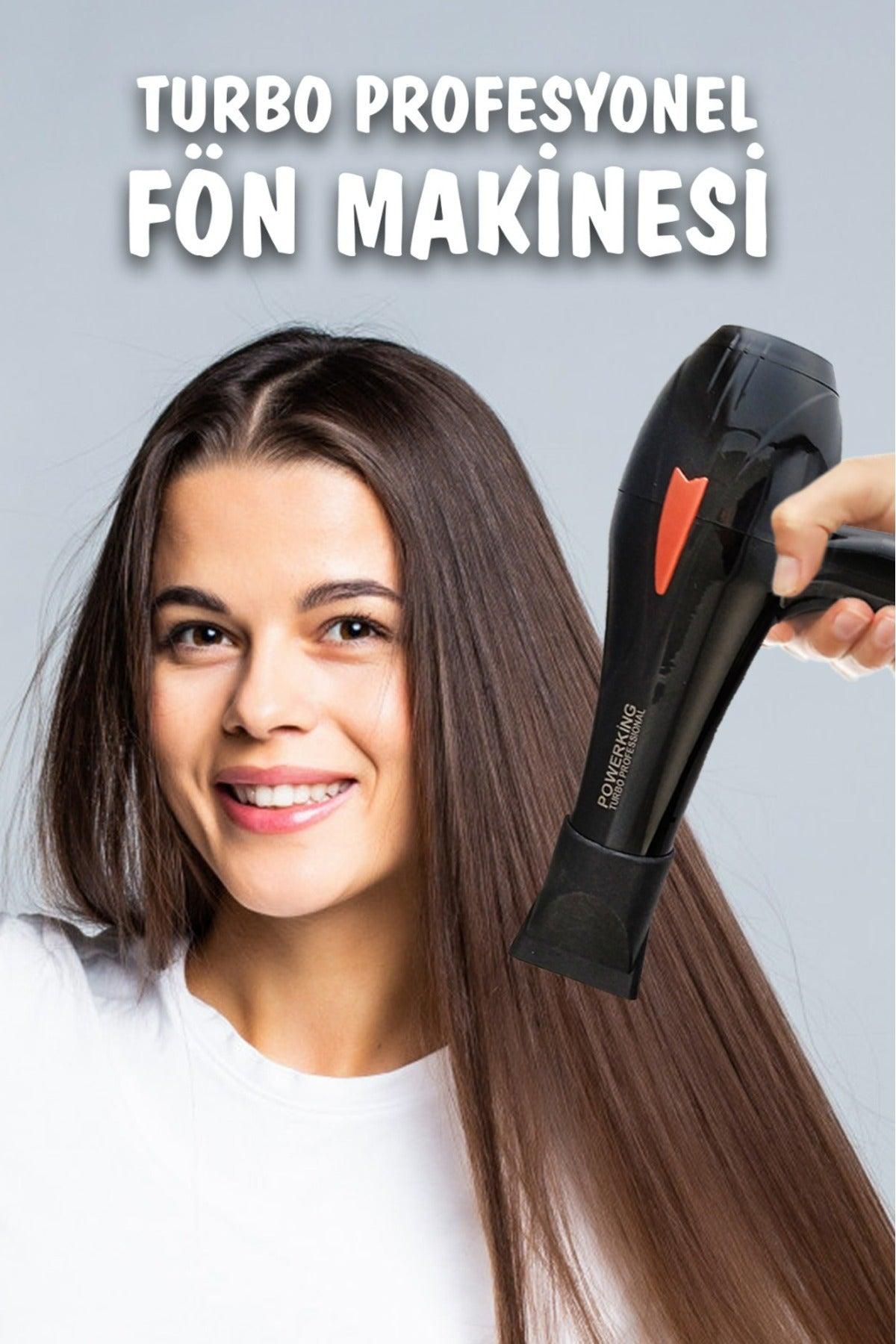 2500 WTTProfesyonel Fön Makinesi Kuaförlerin Tercihi 2Yıl Garanti İyonik Saç şekillendirici Hairdrey