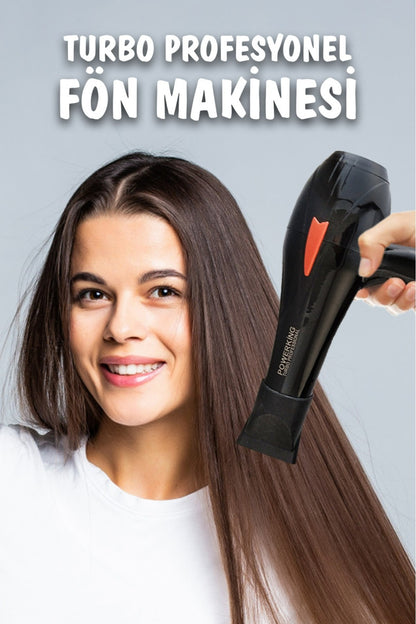 2500 WTTProfesyonel Fön Makinesi Kuaförlerin Tercihi 2Yıl Garanti İyonik Saç şekillendirici Hairdrey